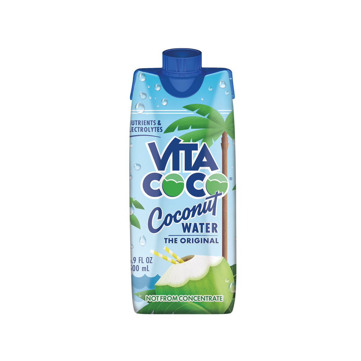 Wholesale BoxNCase Pure Coconut Water 500 ml Carton-12ct Case Bulk