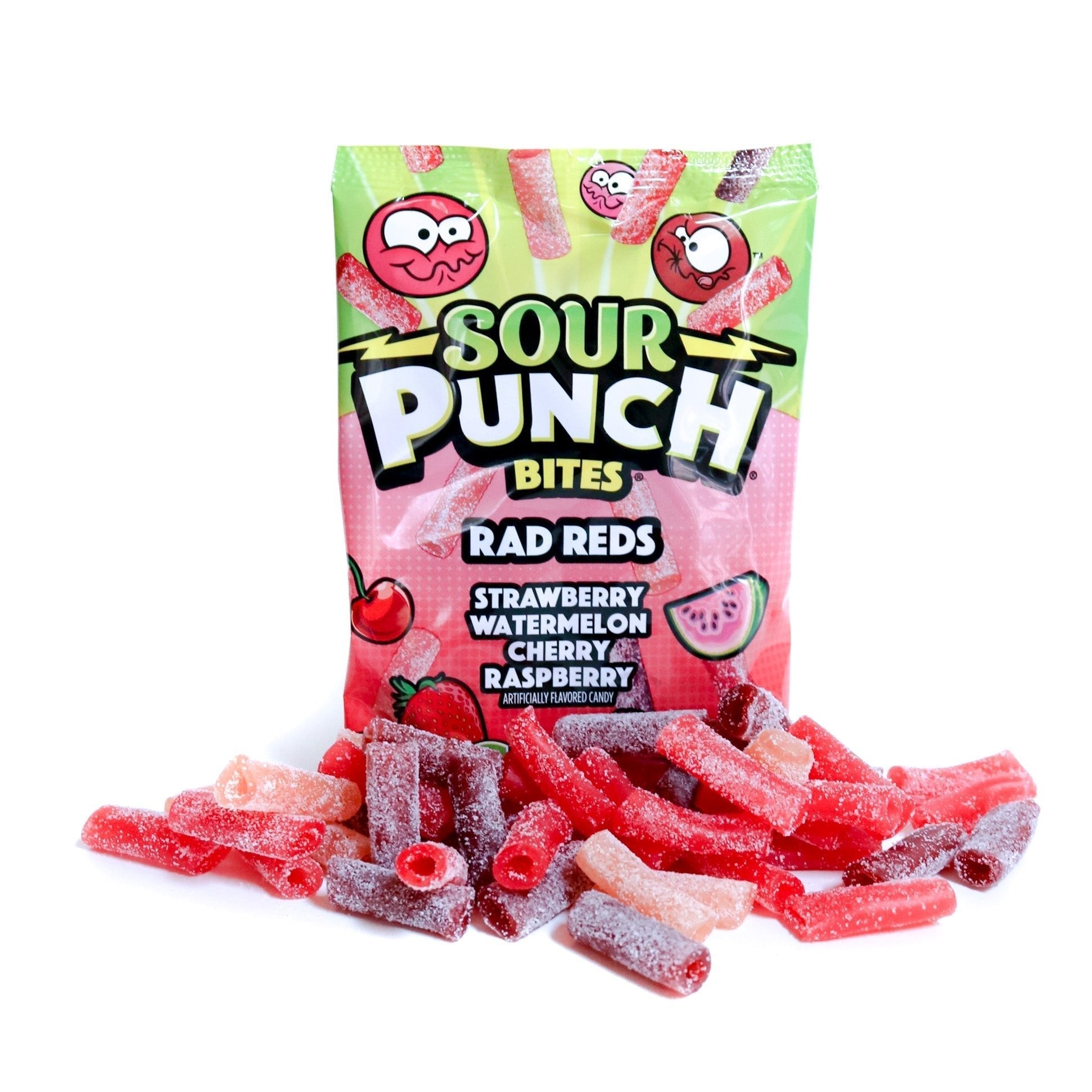Sour Punch Bites® Rad Red Candy Flavors 5 oz Hanging Bag