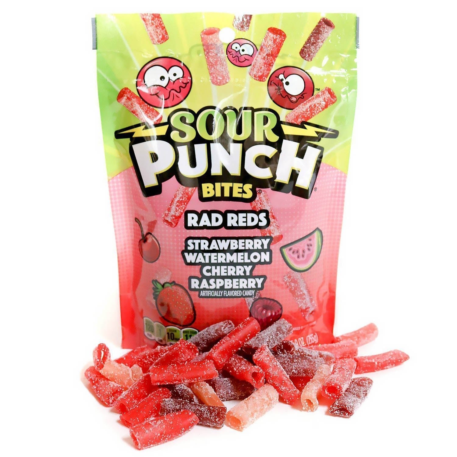 Sour Punch Bites® Rad Red Candy Flavors 9oz Stand Up Bag