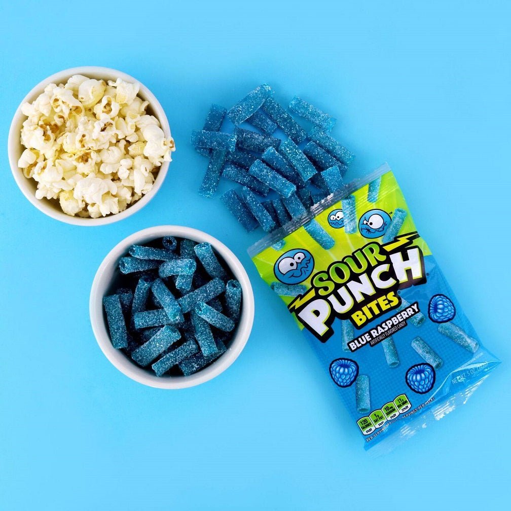 Wholesale Sour Punch Bites® Sour Blue Raspberry Flavor 5 oz- Bulk