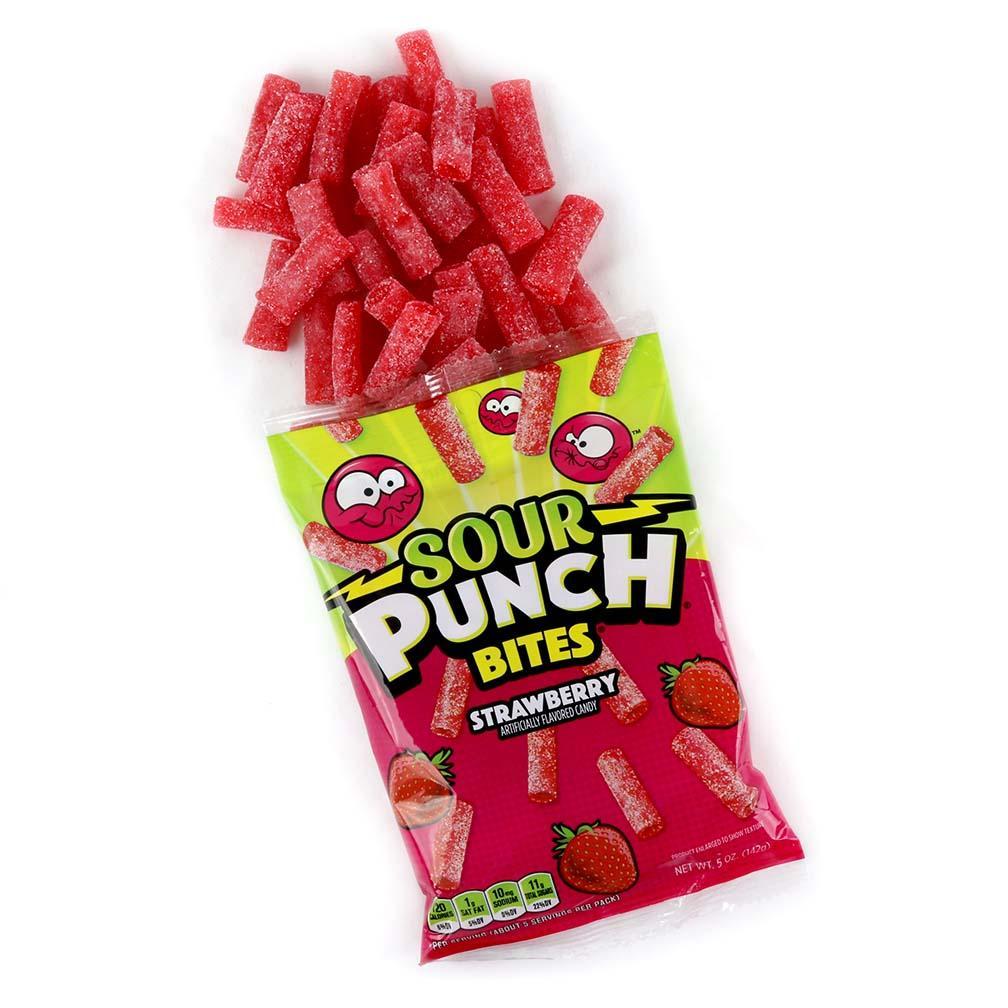 Wholesale Sour Punch Bites® Sour Strawberry 5oz Candy- Bulk