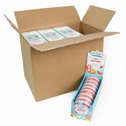 Wholesale Torie & Howard Blood Orange And Honey Organic Hard Candy Tins 2 Oz- Bulk