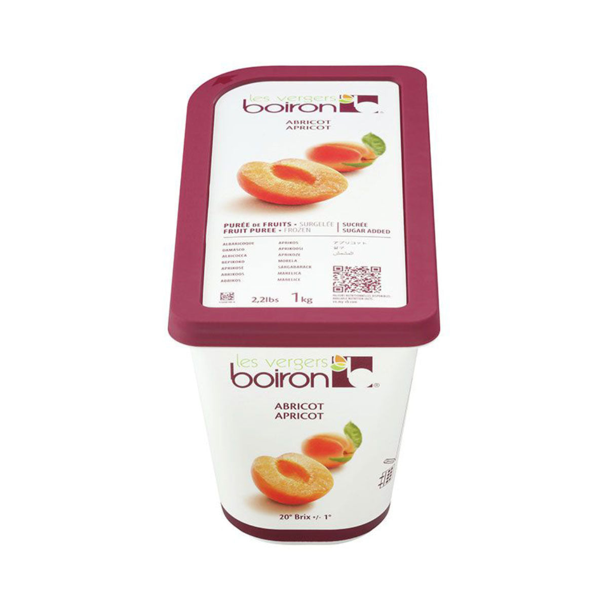 Wholesale Les Vergers Boiron Apricot Puree- Bulk