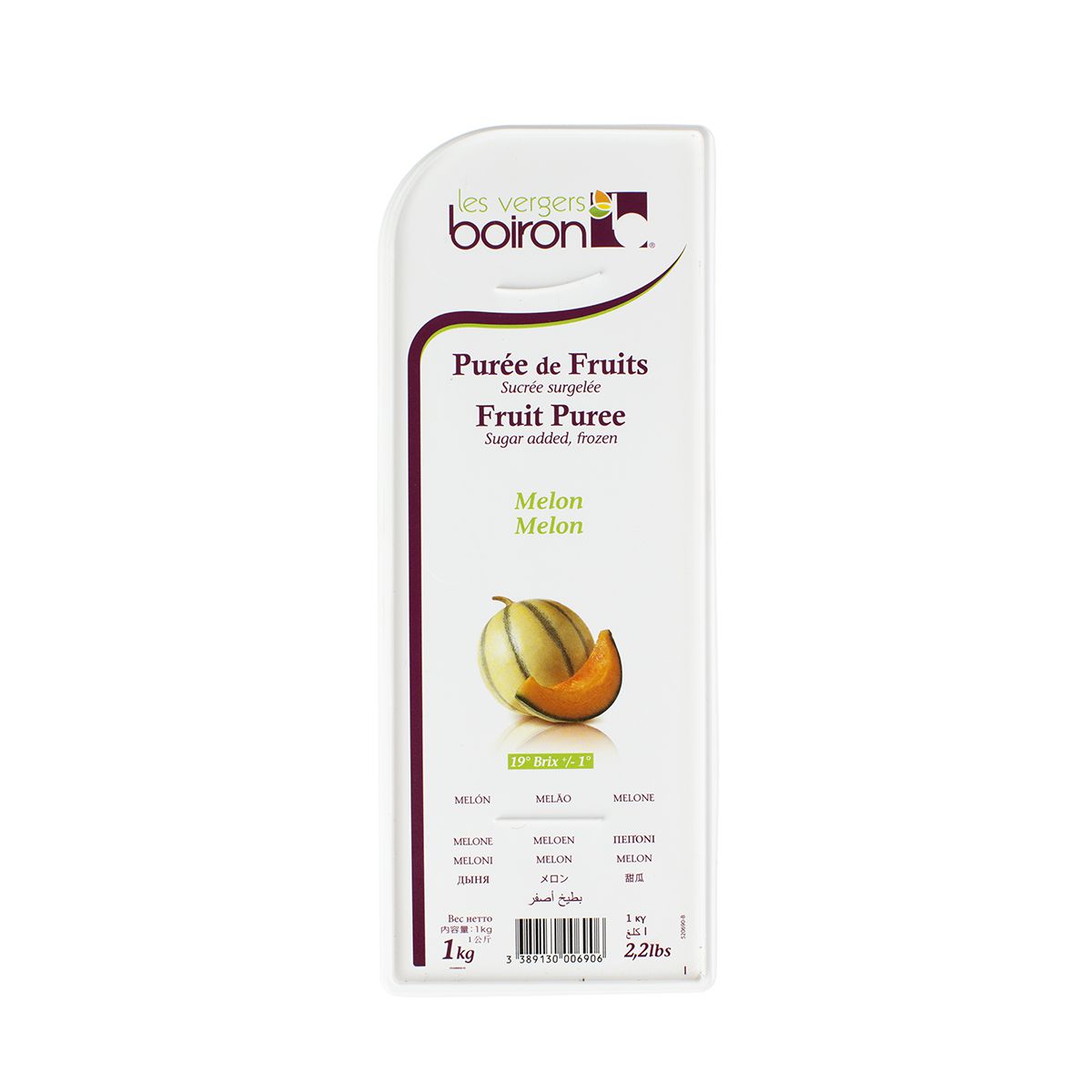 Wholesale Les Vergers Boiron Melon Puree 35oz 13ct-13ct case Bulk