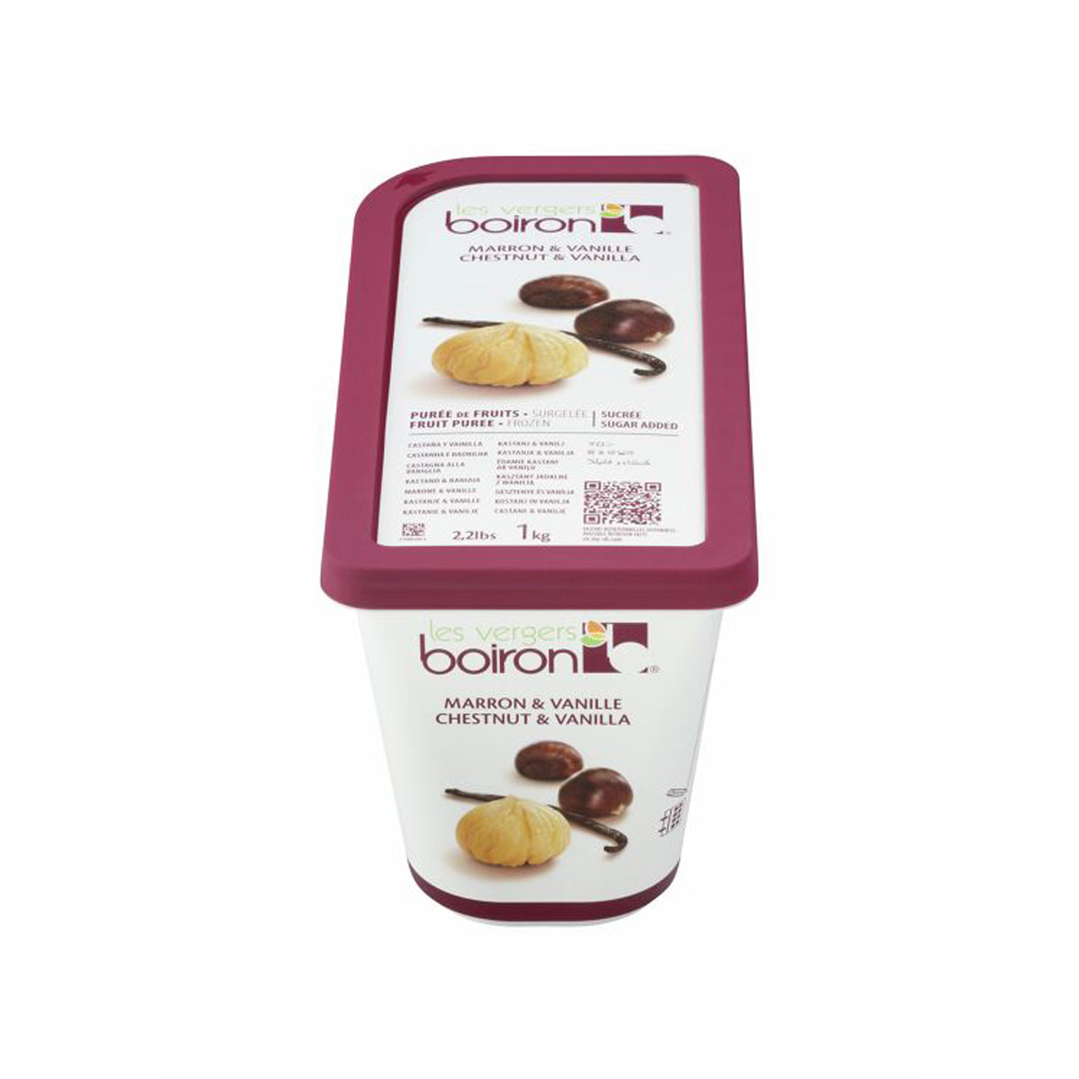 Wholesale Les Vergers Boiron Chestnut Puree-1 KG Bulk