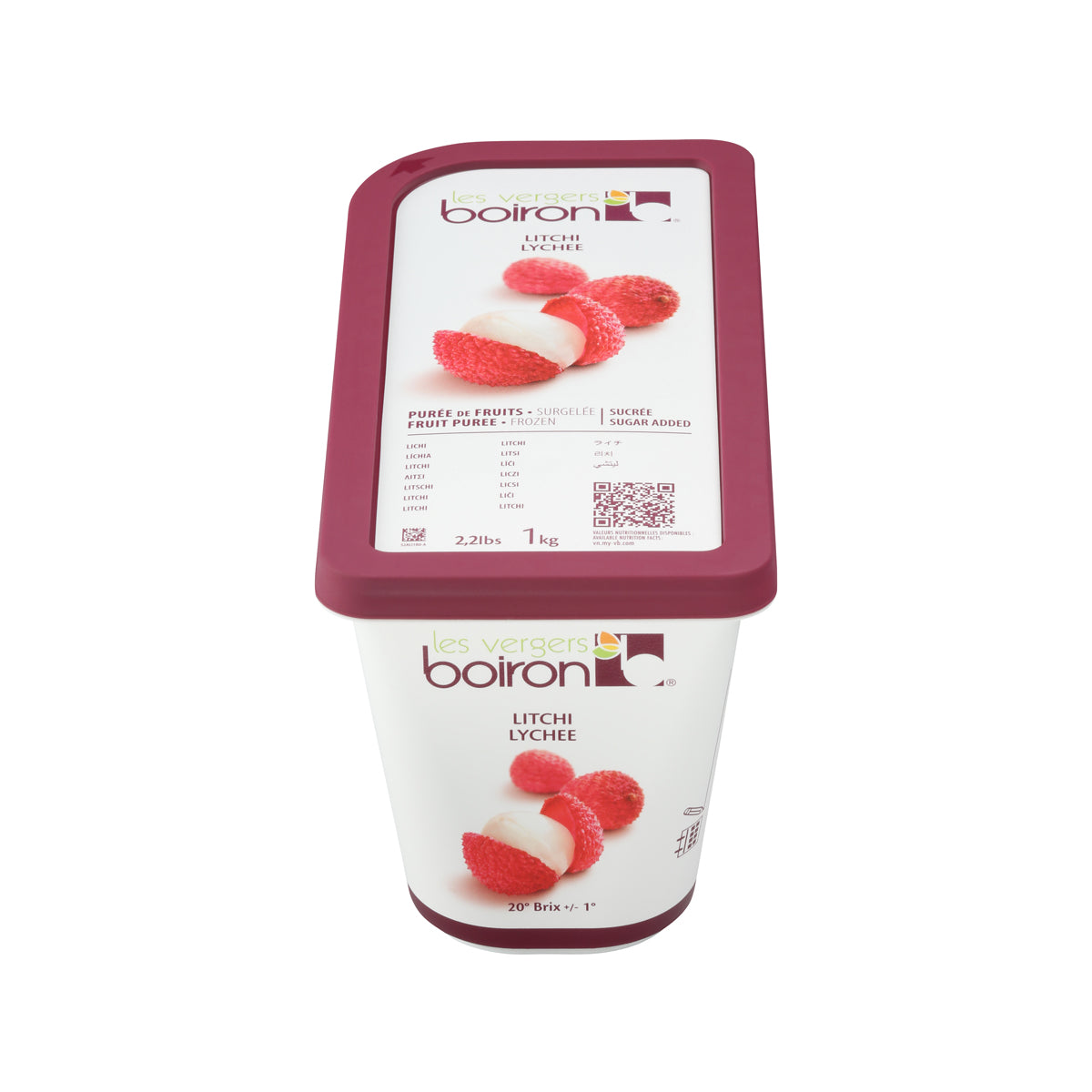 Wholesale Les Vergers Boiron Lychee Puree- Bulk