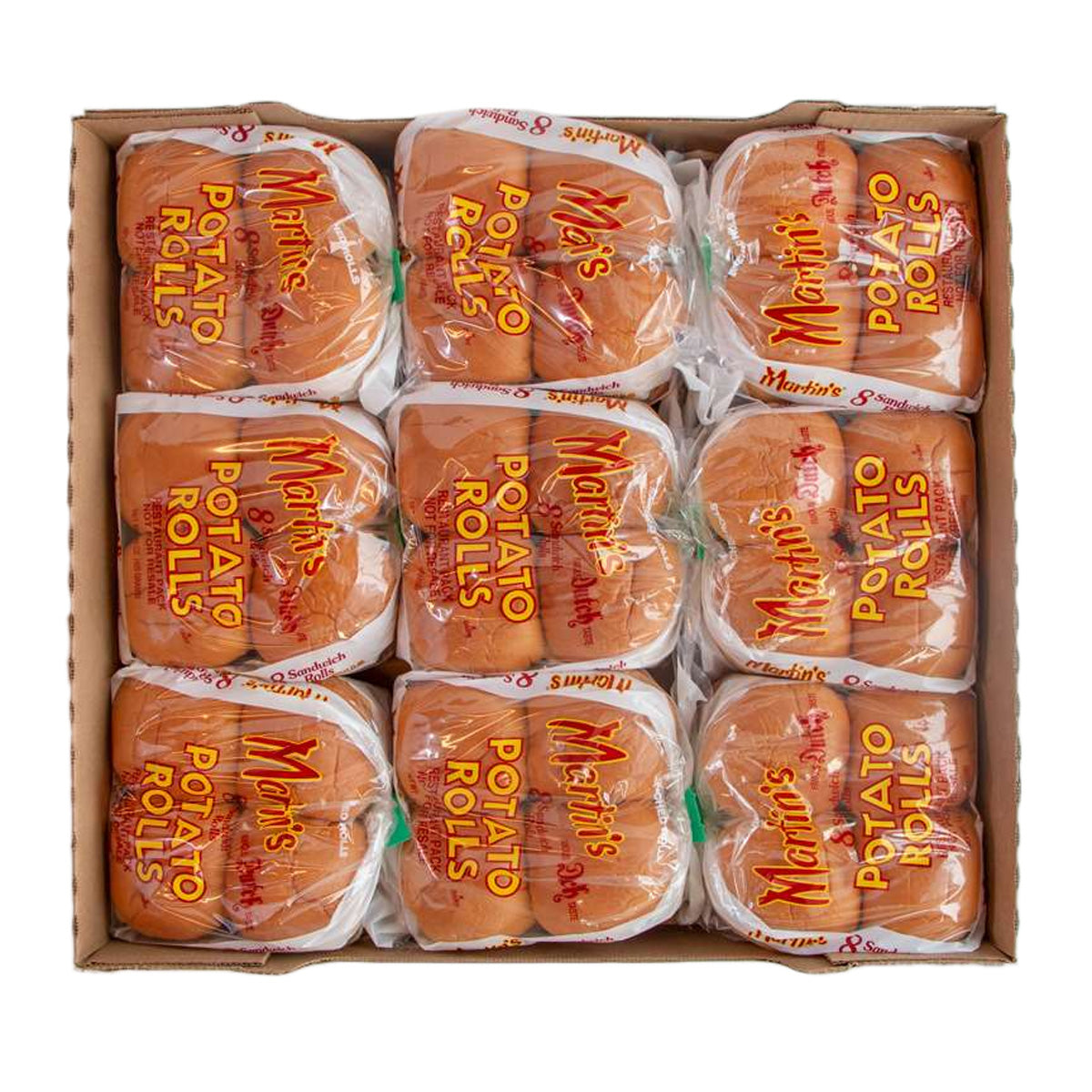 Wholesale Martin'S Sandwich Potato Rolls 8 CT- Bulk
