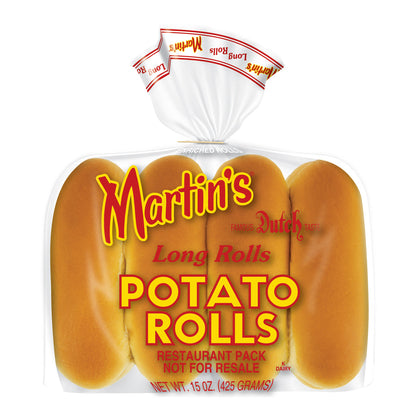 Wholesale Martin'S Hot Dog Potato Rolls 8 CT- Bulk