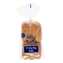 Wholesale Rockland Bakery Hot Dog Rolls Sliced-3 Pack Bulk