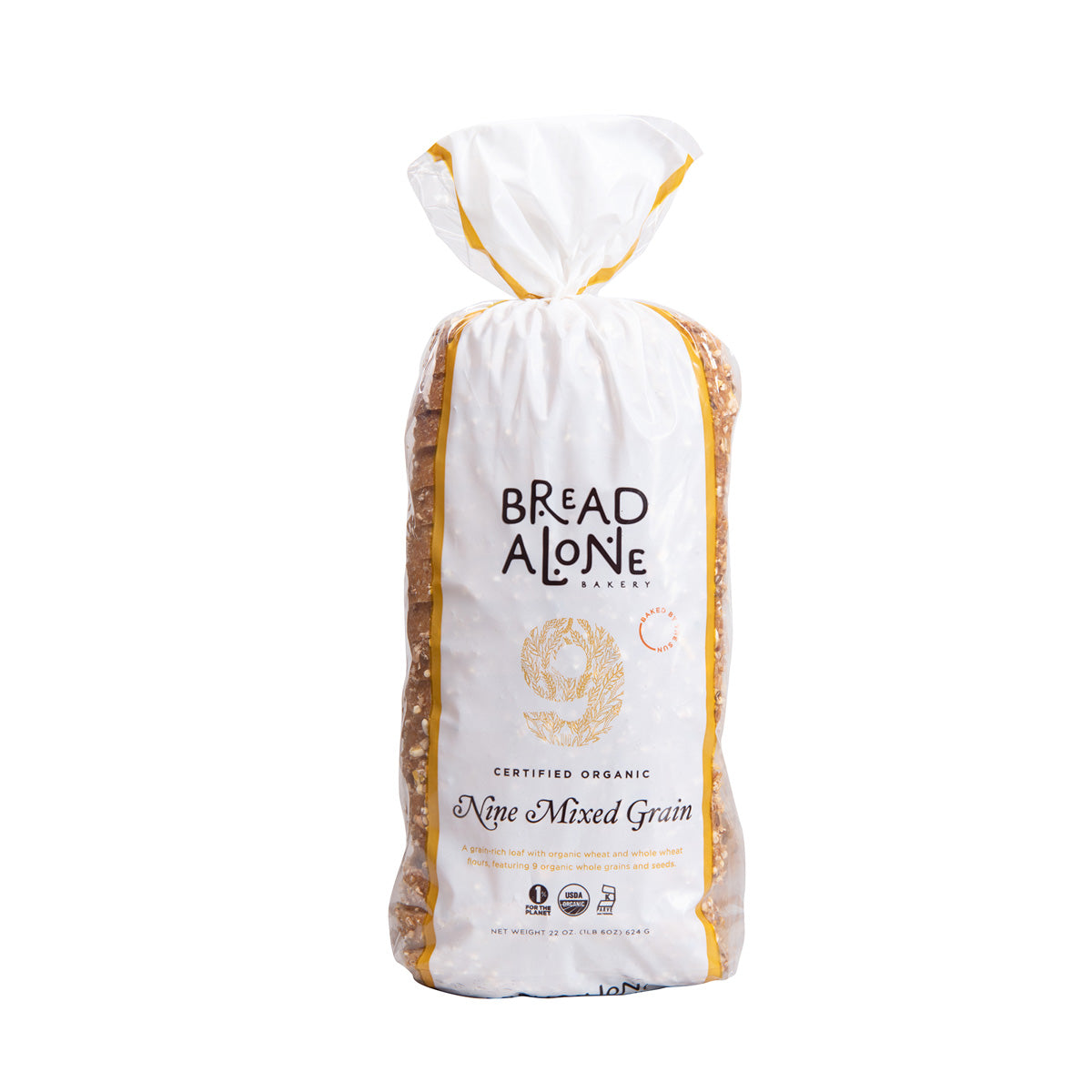 Wholesale Bread Alone Organic Sliced 9 Mixed Grain Bread 22 OZ- Bulk
