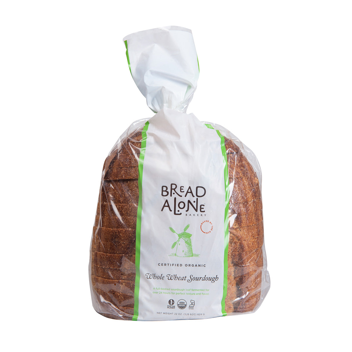 Bread Alone Organic Sliced Whole Wheat Torpedo Sourdough