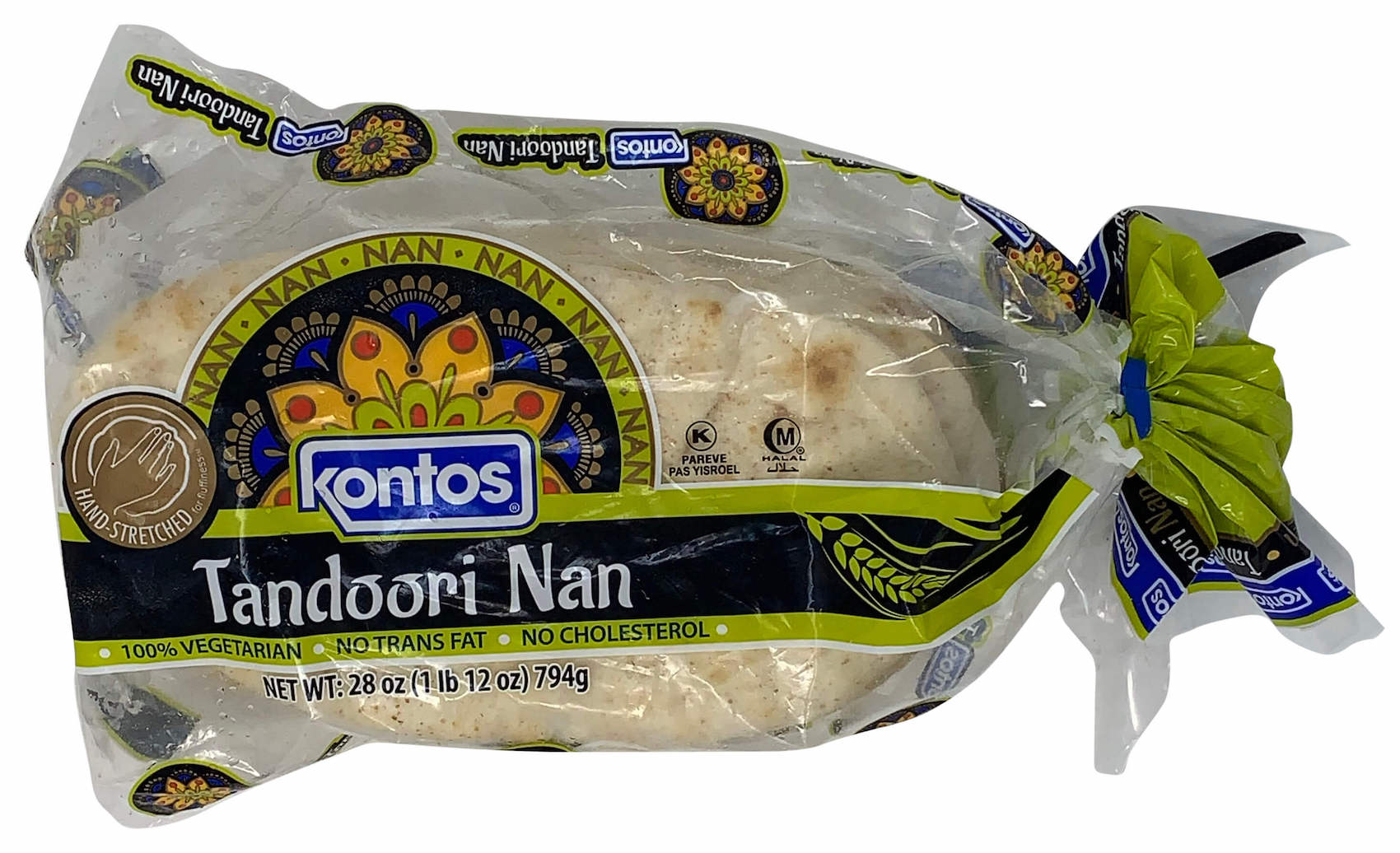 Wholesale Kontos Tandoori Naan 10 pc 28 oz-12 Ct Case Bulk