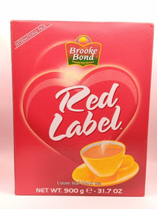 Wholesale Brooke Bond Red Label Loose Tea 900g- Bulk