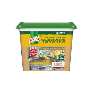 Wholesale Knorr Low Sodium Roasted Chicken Base 1 LB-6ct Case Bulk