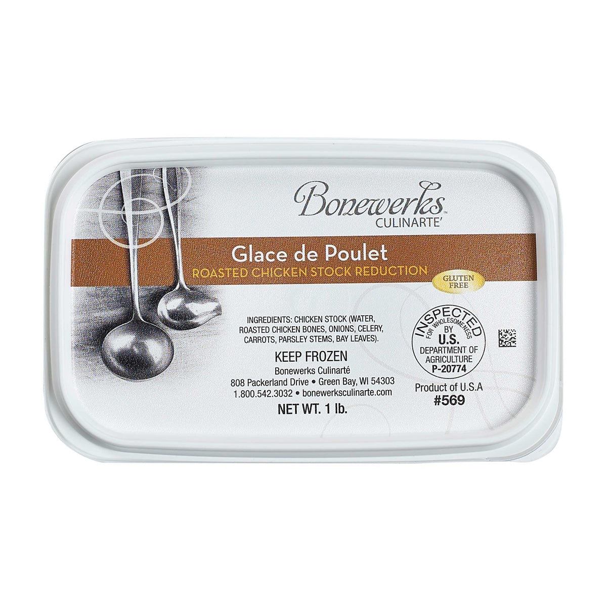 Bonewerks Roasted Chicken Demi Glace De Poulet Bag