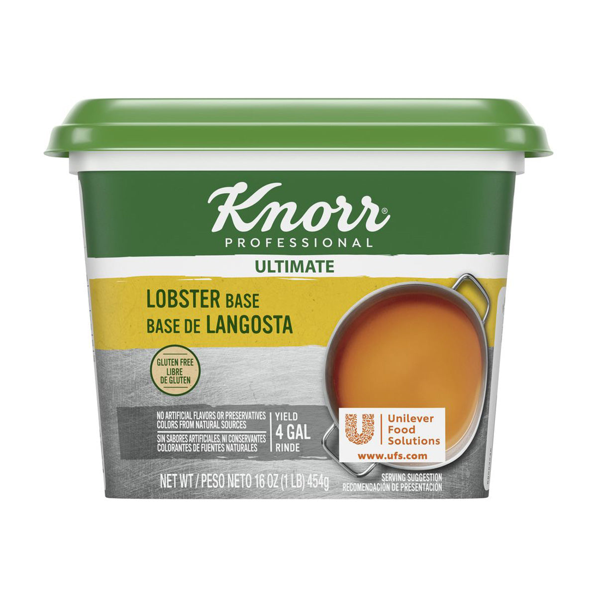 Wholesale Knorr Gluten Free Lobster Base 1 LB-6ct Case Bulk