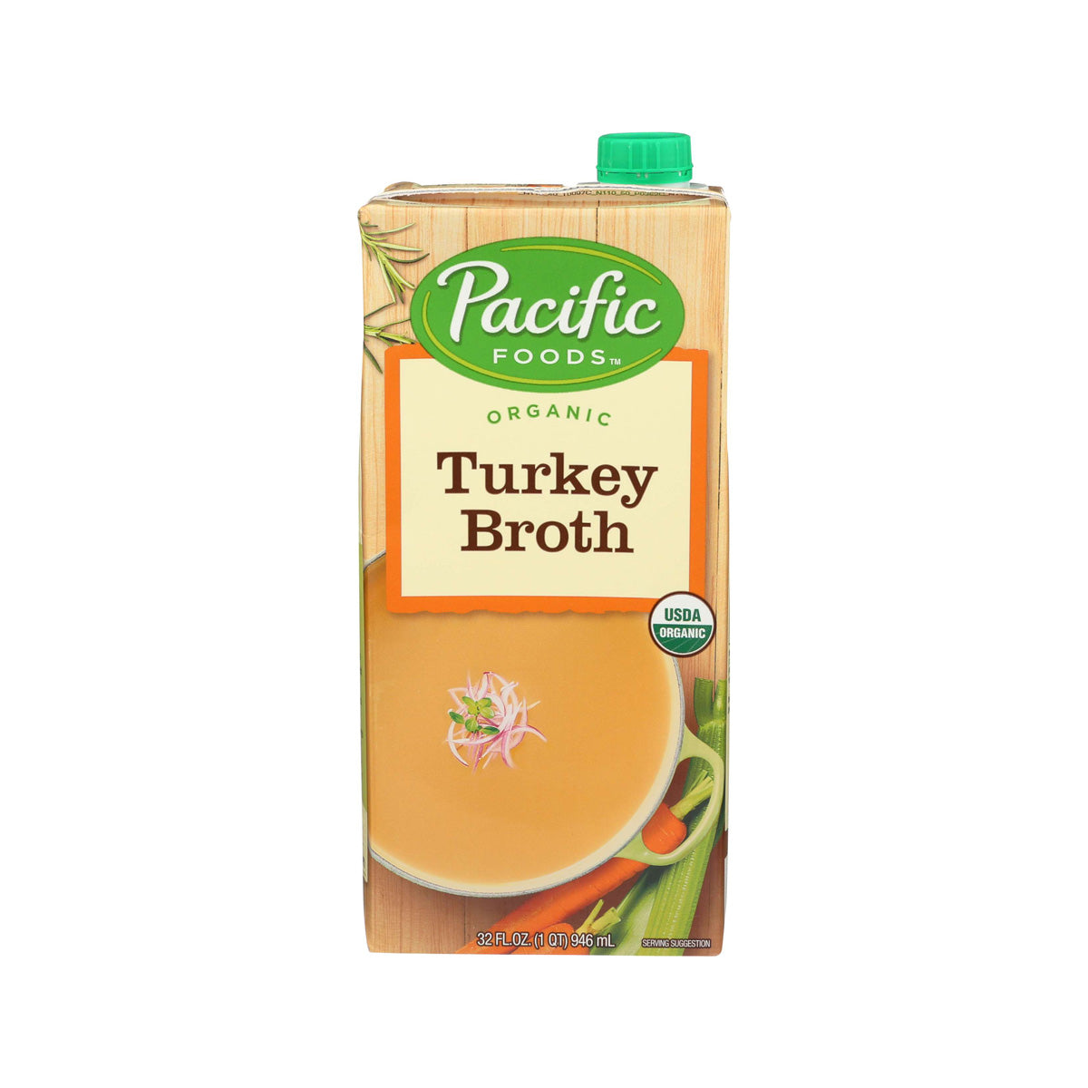 Wholesale Pacific Foods Organic Turkey Broth- Bulk