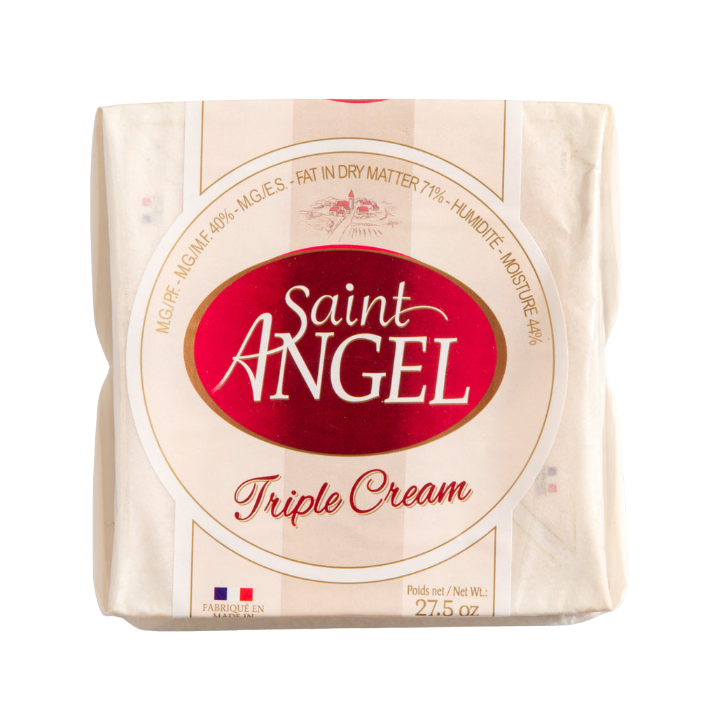 Fromagerie Guilloteau Saint Angel Triple Creme Cheese 1.7lb 2ct