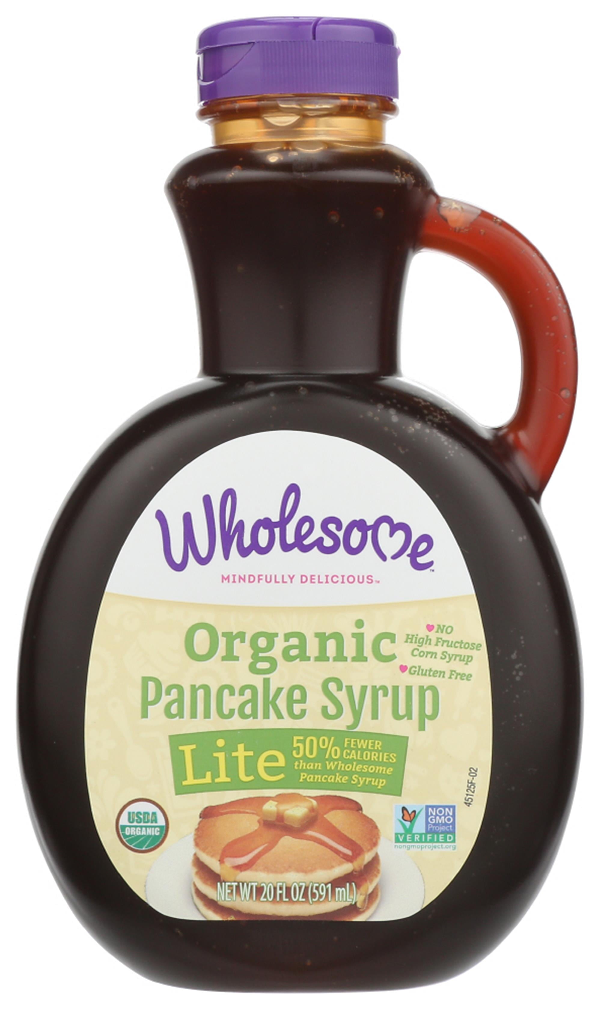 Wholesome Sweeteners Organic Pancake Syrup Lite 20 Fl Oz