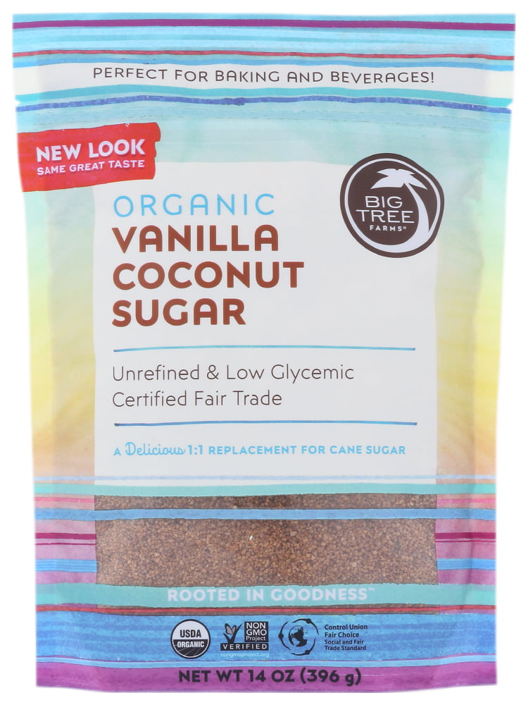 Big Tree Farms Organic Vanilla Coconut Sugar 14 oz Packet