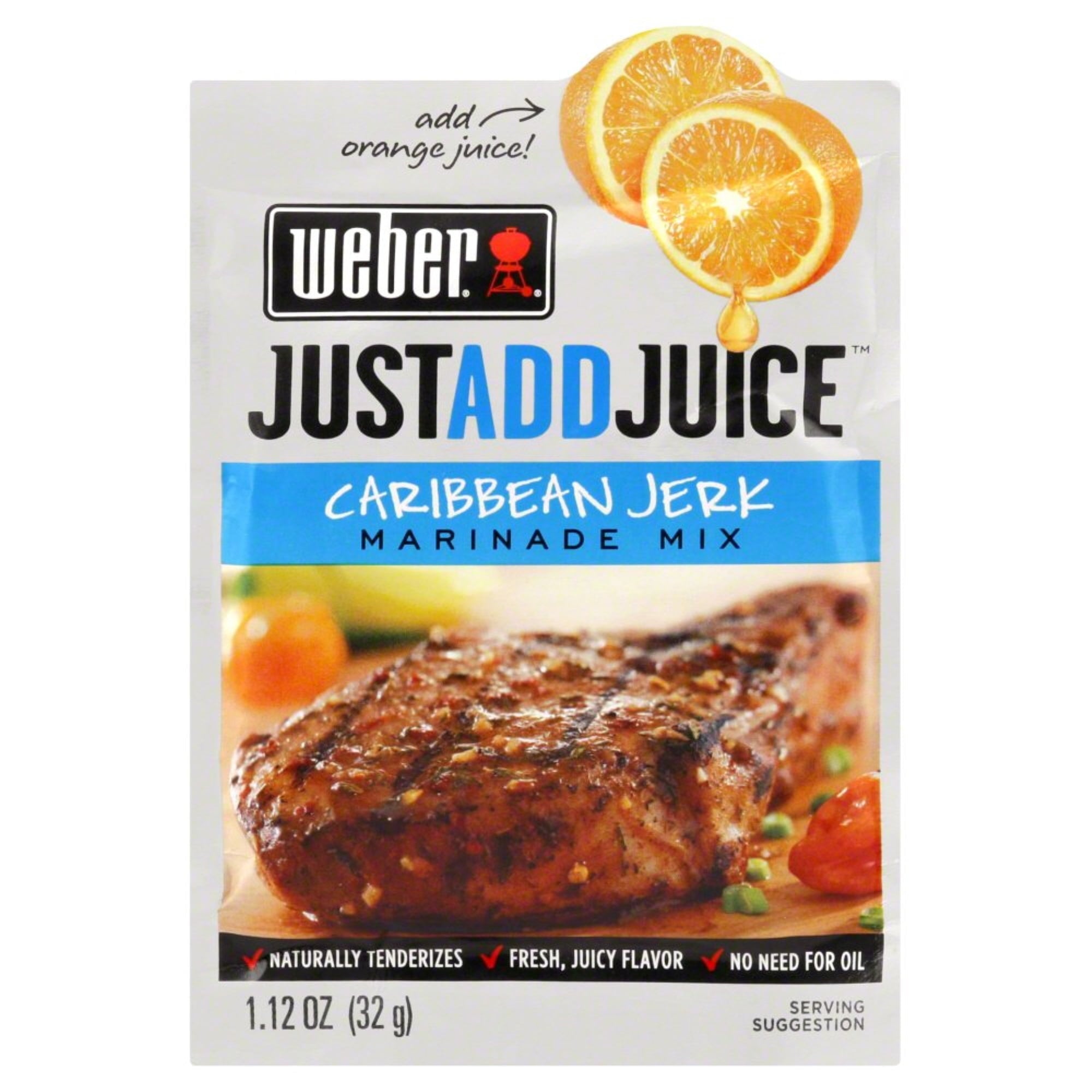 Juice Caribbean Jerk Marinade Mix 1.12 Oz