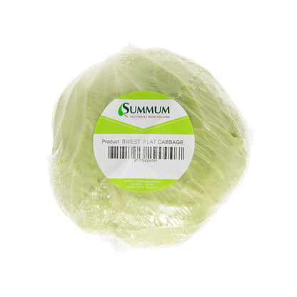 Wholesale BoxNCase Flat Cabbage- Bulk