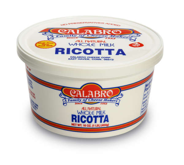 Wholesale Calabro Cheese Whole Milk Ricotta 16 oz-12ct Case Bulk