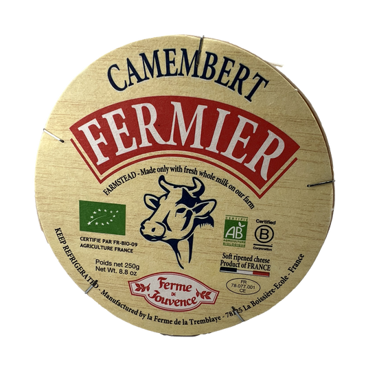 Camembert Fermier de Tremblaye 250g 12ct