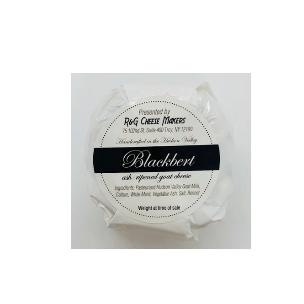 Wholesale R&G Cheesemakers Blackbert Camembert with Ash Lb Bulk