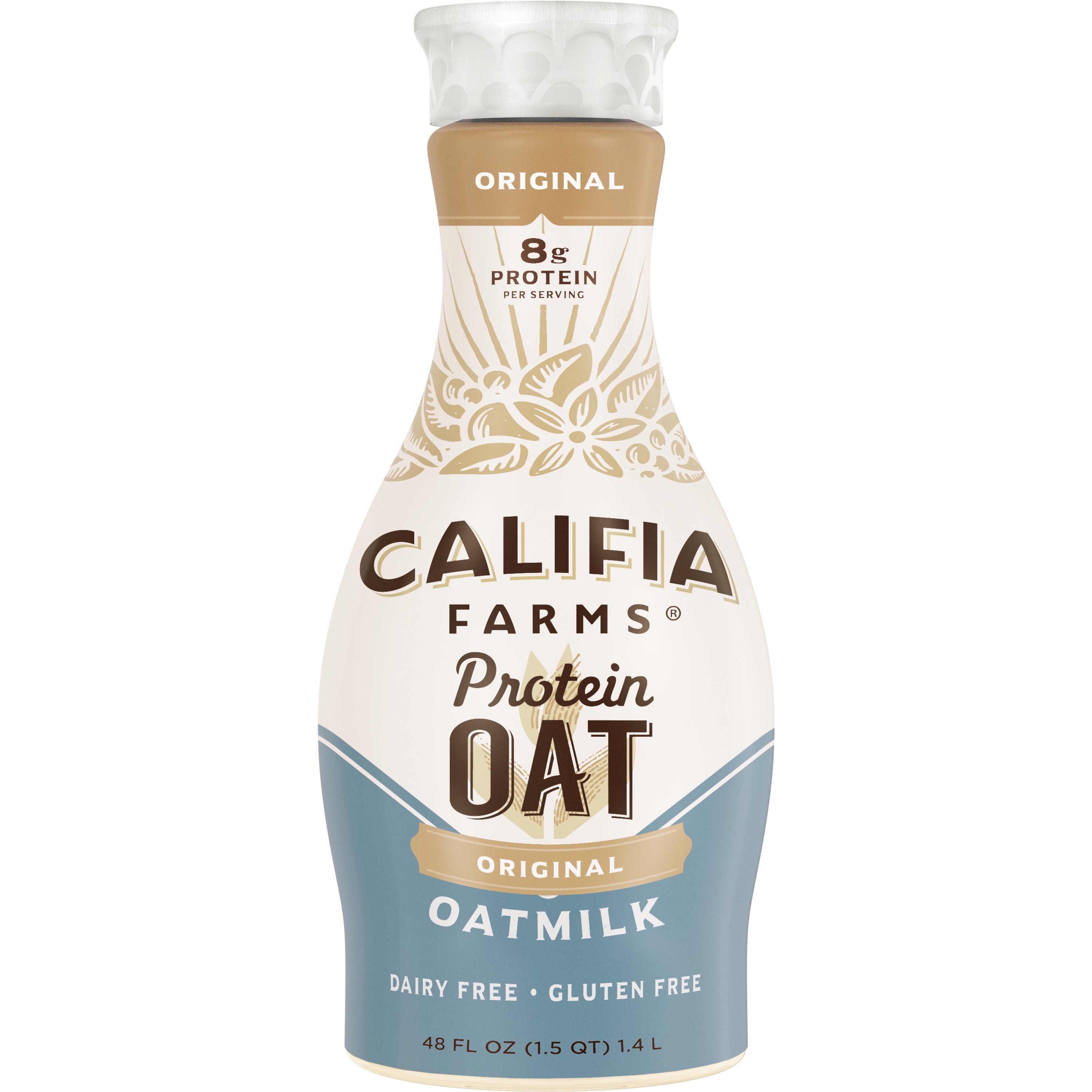 Califia Original Protein Oat Milk 48 Fl Oz Bottle