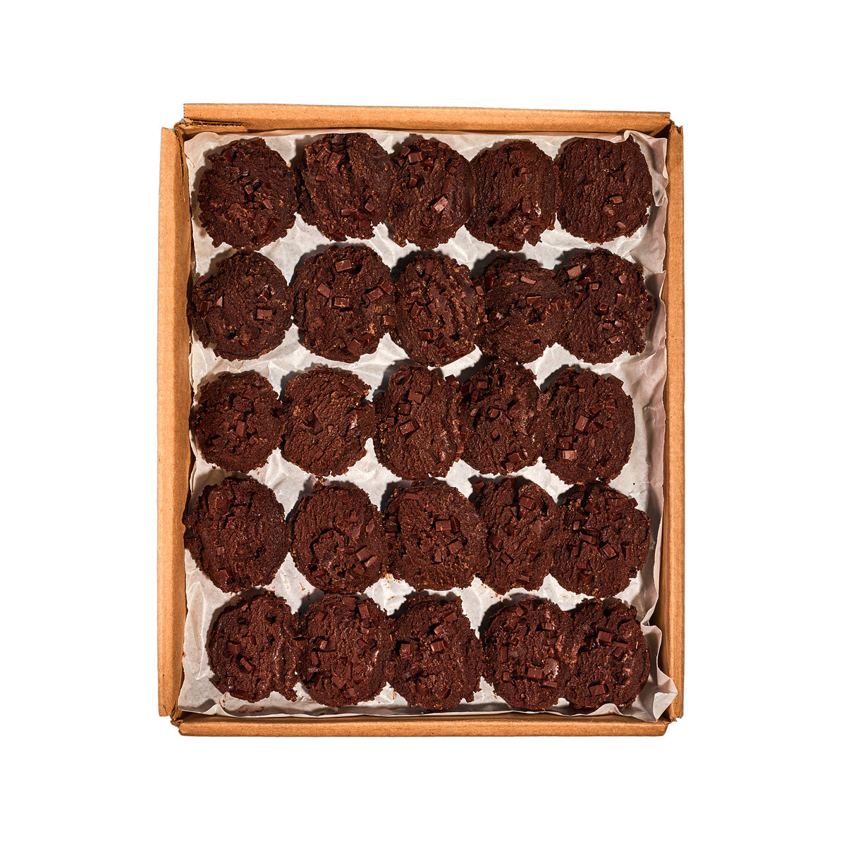Wholesale Root Nine Baking Co. Vegan Double Chocolate Chunk Cookie Dough Ready-to-Bake 2 OZ- Bulk