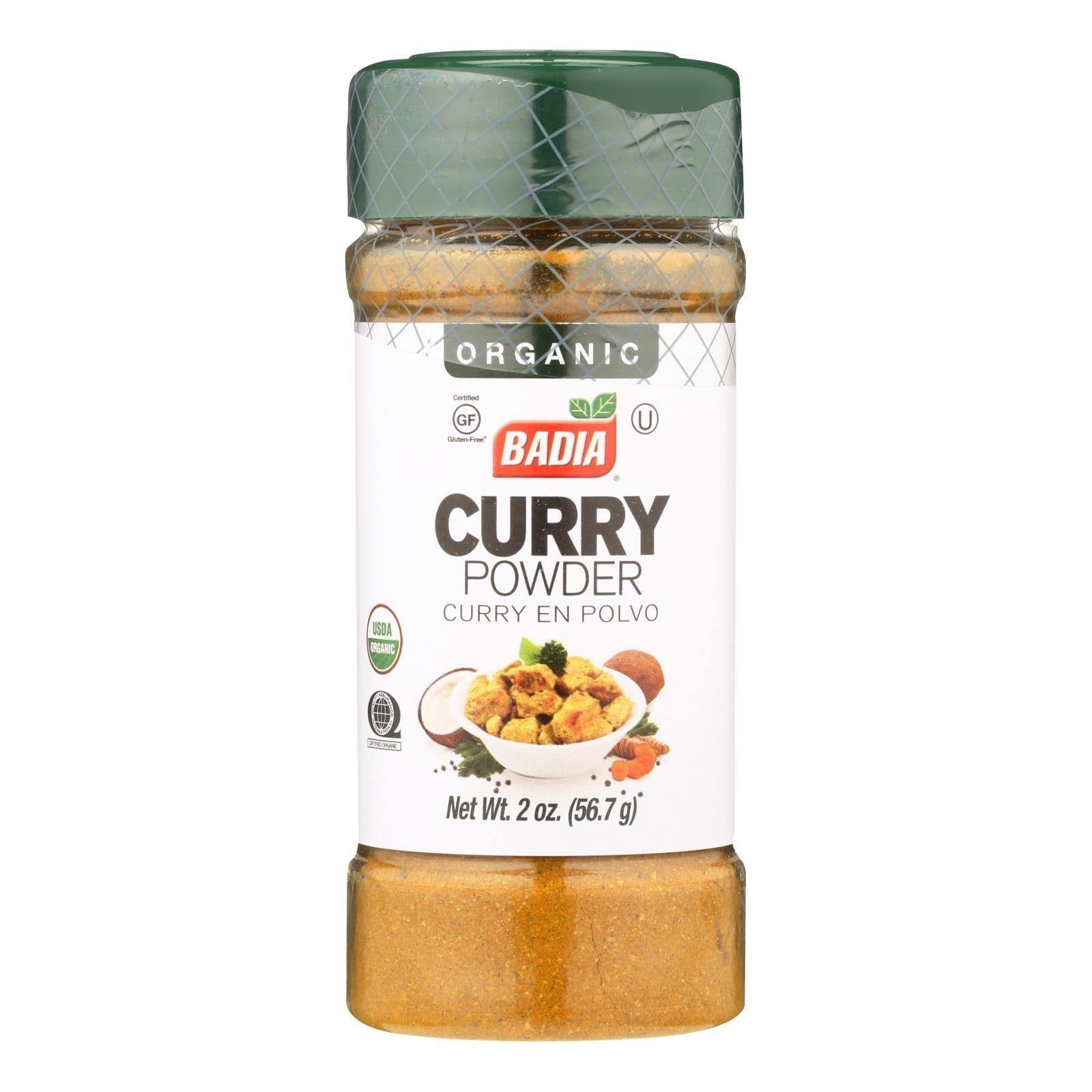Badia Organic Curry Powder 2 oz Shaker