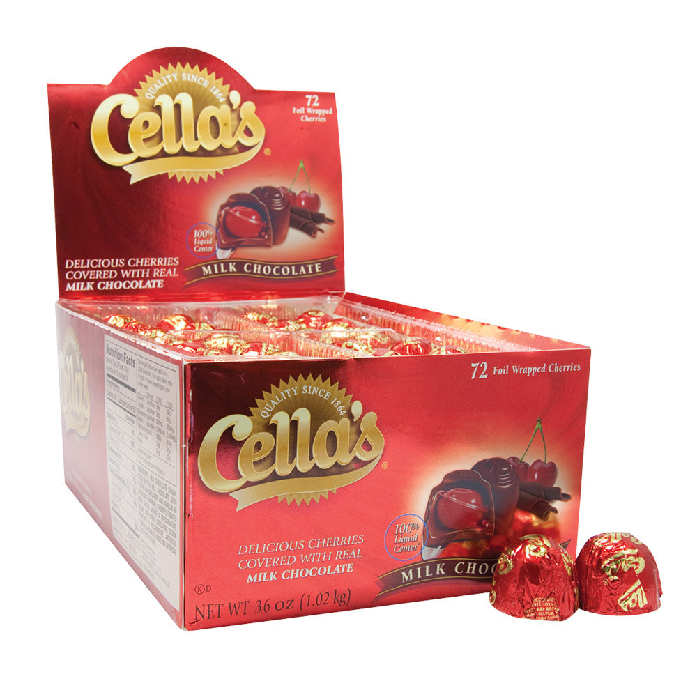 Wholesale Cella'S Milk Chocolate Cherries- Bulk