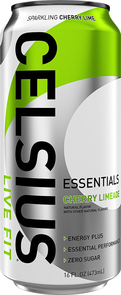 Wholesale Celsius 12/16 Oz Essentials Cherry Limeade-12 Ct Case Bulk