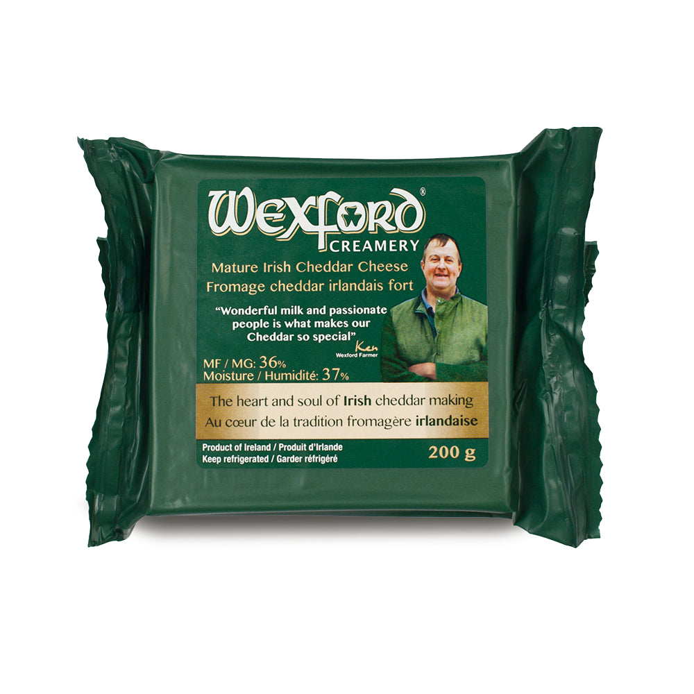 Wexford Irish Cheddar Cheese 7oz 12ct