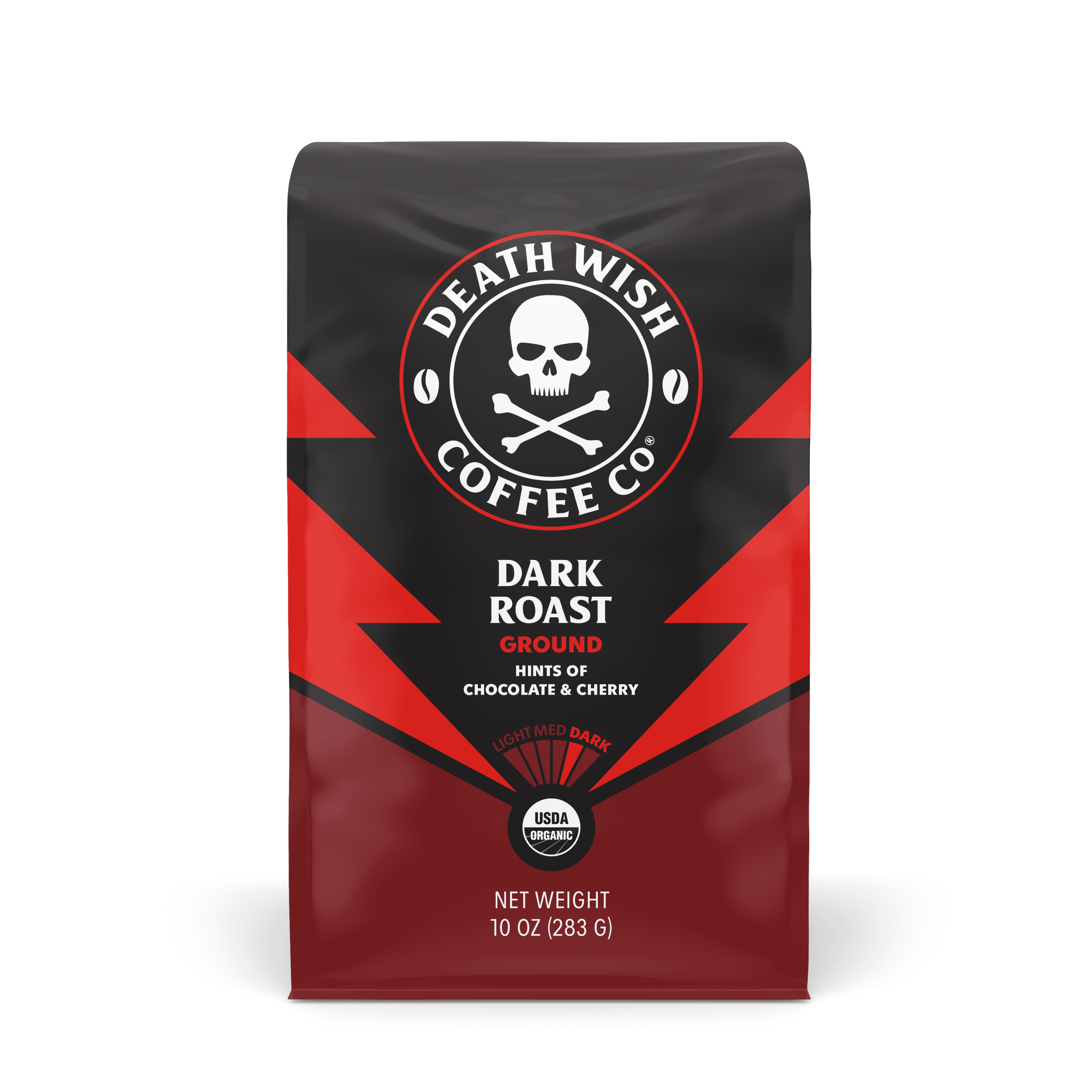 Death Wish Coffee® Dark Roast Ground Coffee 10 oz