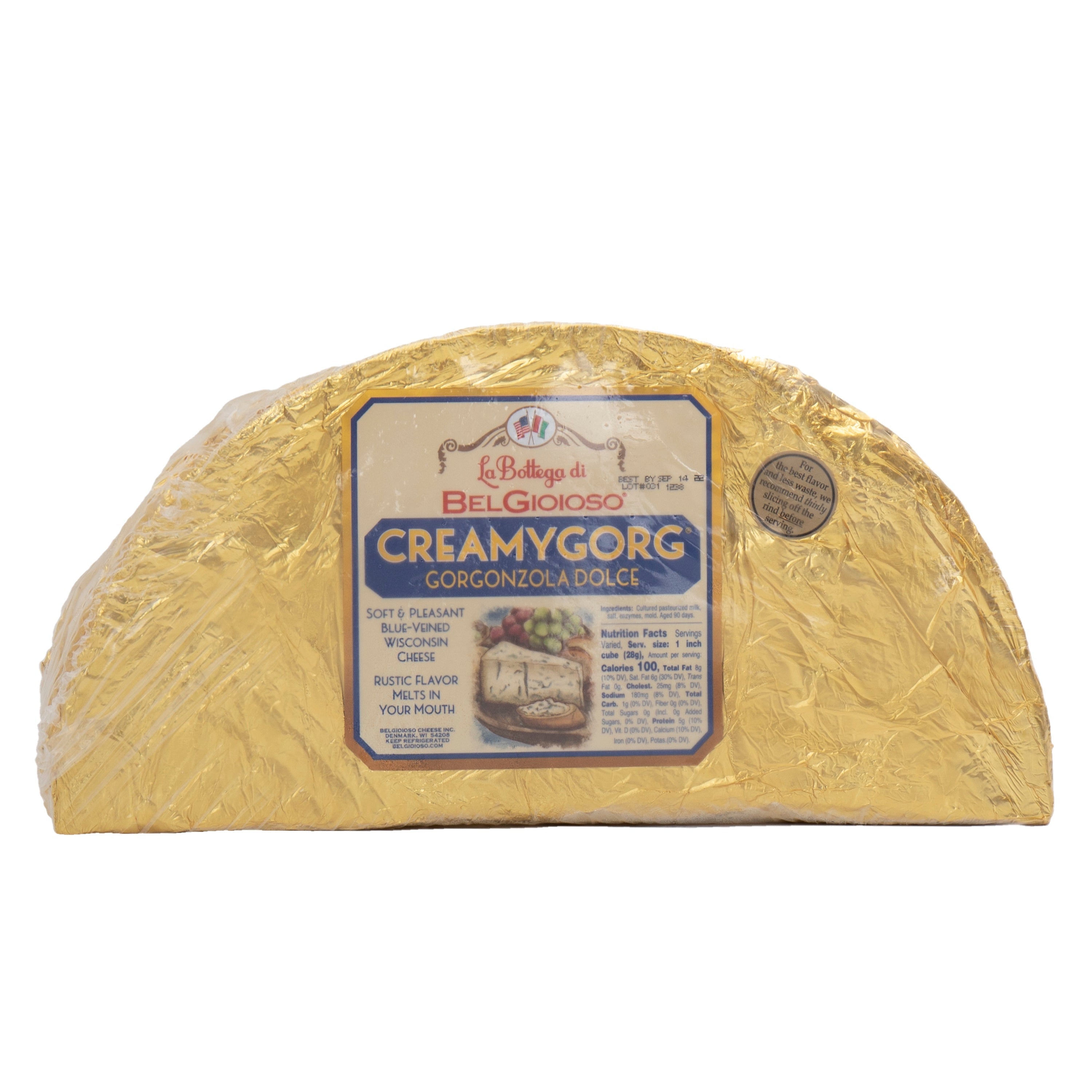 BelGioioso Gorgonzola Creamy Cheese 5lb