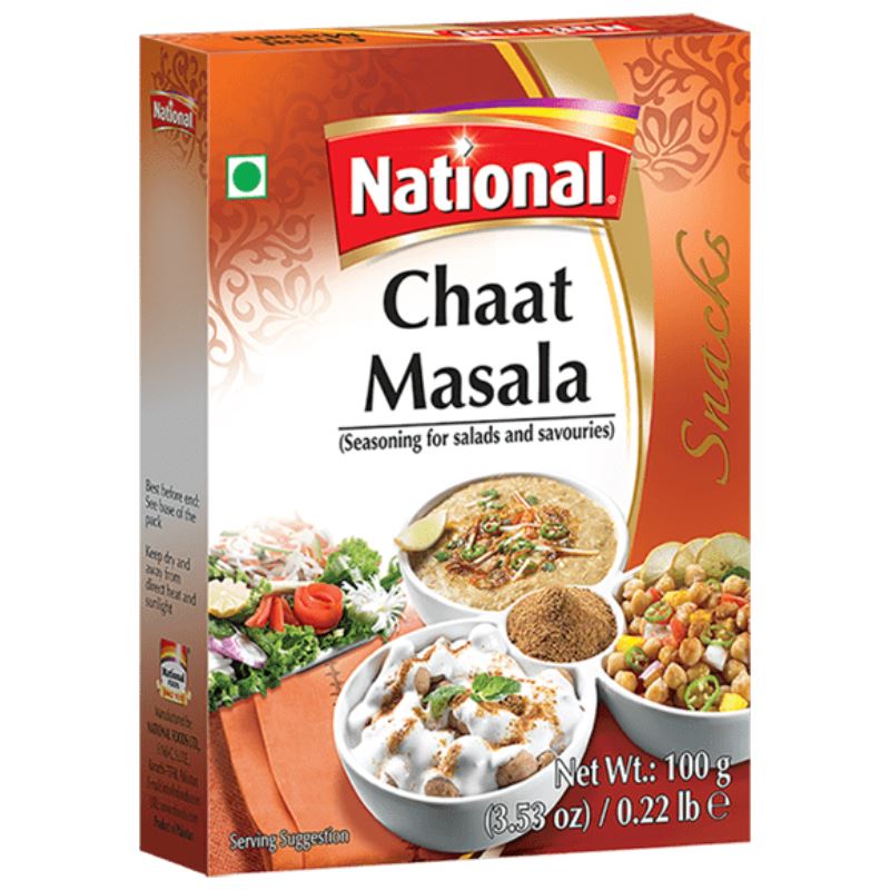 Wholesale National Chaat Masala 100g- Bulk