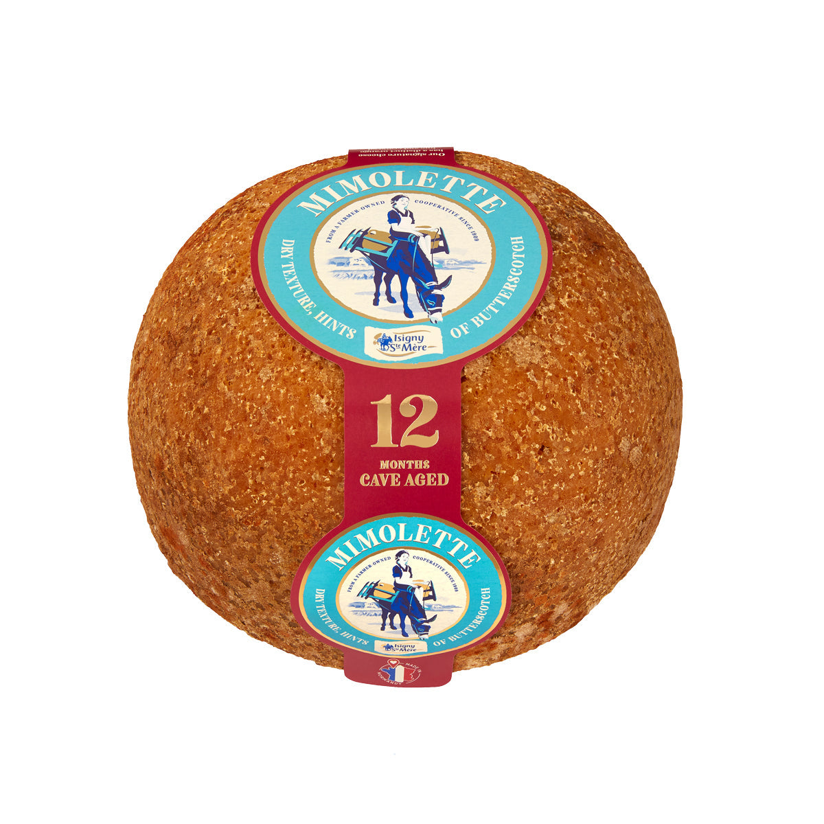 Wholesale Isigny Sainte Mere Mimolette 12 Month Cheese Wheel- Bulk