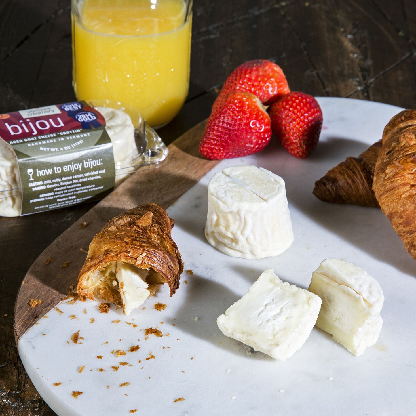 Wholesale Vermont Creamery Bijou Retail Double Pack 4 OZ- Bulk