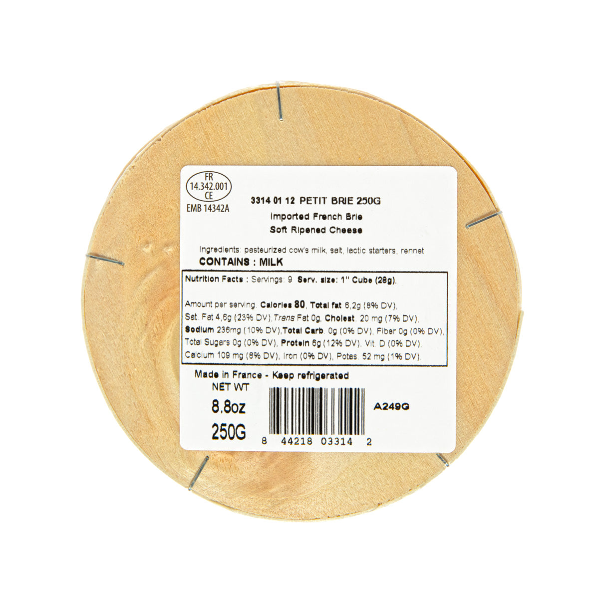 Wholesale Isigny Sainte Mere Petit Brie 8.8 Oz-3 Pack Bulk