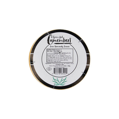 Wholesale BoxNCase Grass Fed Camembert Wheel- Bulk