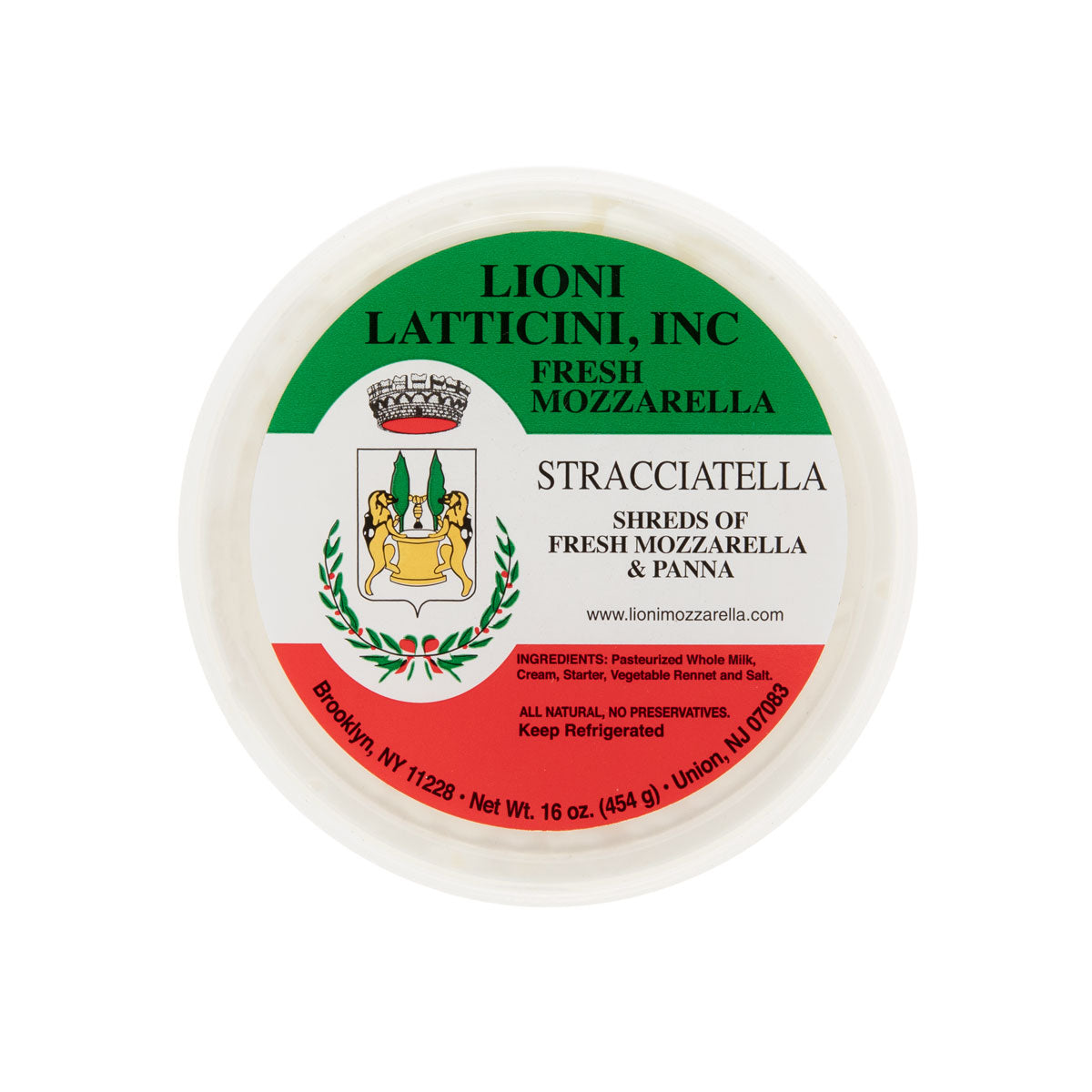 Wholesale Lioni Latticini Stracciatella 1 Lb-6ct Case Bulk