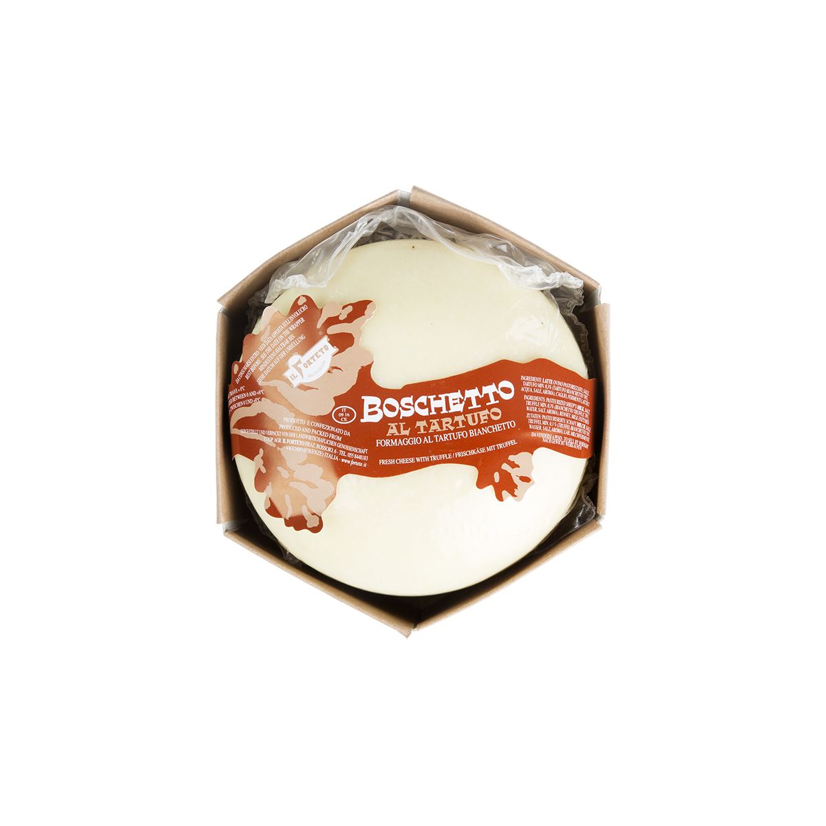 Wholesale Il Forteto Boschetto al Tartufo Cheese Wheel-1.5 LB Bulk