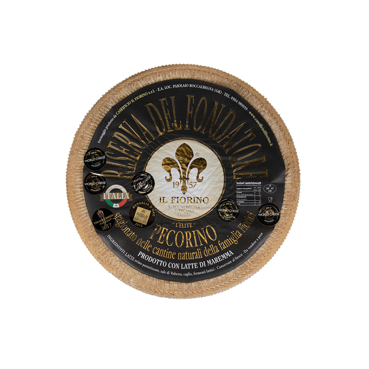 Wholesale Savello Pecorino Riserva Del Fondatore Cheese- Bulk