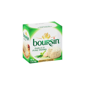 Wholesale Boursin Garlic & Herb Cheese Spread 5.2 Oz Box-12ct Case Bulk