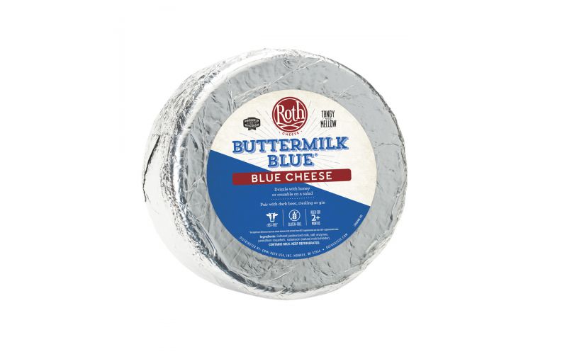 Wholesale Buttermilk Blue Blue Cheese Wheel-6 LB Bulk