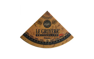 Wholesale Fromagerie Le Cret 1655 Gruyere AOP Quarter Wheel-18 LB Bulk