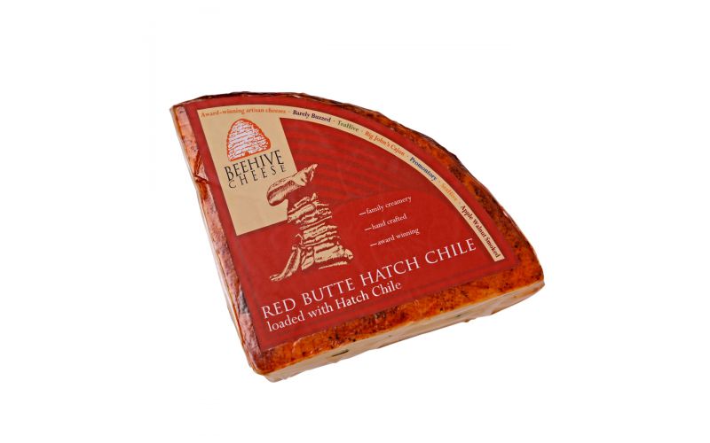 Wholesale Beehive Cheese Red Butte Hatch Chile Cheese-5 LB Bulk