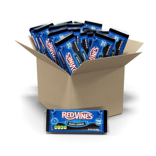 Red Vines Chewy Black Licorice Twists 5 Oz